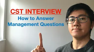 How to Answer Management Questions | Core Surgical Training Interview