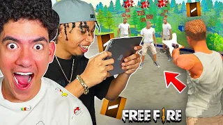 EX JUGADOR DE FREE FIRE JUEGA UNA PARTIDA DESPUES DE 3 AÑOS RETIRADO !! | TheDonato y RdJavi