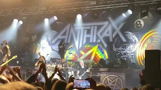 Anthrax live in Manchester, England September 2022