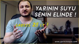 Yarının Suyu Senin Elinde ! Sende Gelecek İçin Söz Ver ! 25 Litre | Afrika Suyu Kuyusu Açma