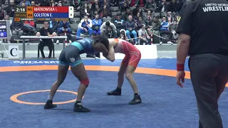 GOLD WW - 50 kg: I. MATKOWSKA (POL) v. E. GOLSTON (USA)