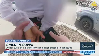 Officer facing $400,000 lawsuit after placing 10-year-old in handcuffs | Banfield