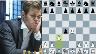 Magnus Carlsen vs. The Smith-Morra Gambit