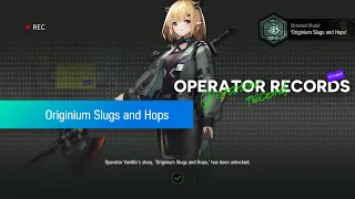 [Arknights] Vanilla's Operator Record - Originium Slugs & Hops