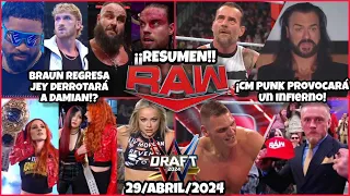 WWE RAW Draft Noche 2 | 29 Abril 2024 | RESUMEN Y RESULTADOS