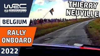 Thierry Neuville Rally Onboard | WRC Ypres Rally Belgium 2022
