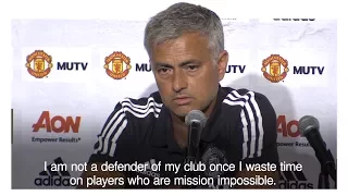 Jose Mourinho 'United Move For Cristiano Ronaldo Would Be Mission Impossible' [Translated]