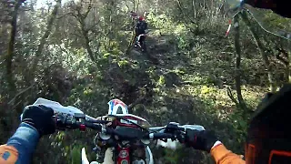 beta 350 rr & company ktm Honda nigrita team enduro training ( ανάποδα την διαδρομή) 6/1/2023