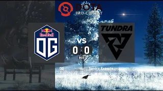 OG vs. Tundra Esports - DPC WEU 2023 Tour 1: Division I | BO3 @4liver