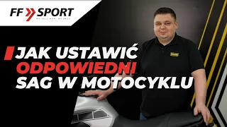 Jak ustawić odpowiedni SAG w motocyklu?