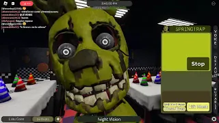 Springlock failure and springtrap in new game.