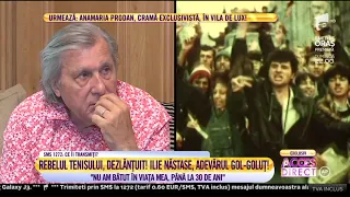 Ilie Nastase dezvăluie ce i-a spus lui Ceauşescu după un pahar de şampanie