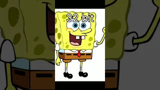 1,2,4,8,16,32,64,128,256bits Sponge Bob #happy #bits #sub4sub #shorts #spongebob #whatsapp #lol