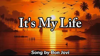 It's My Life (Lyrics Video) #bonjovi #itsmylife @bonjovi