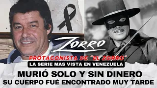 De la FAMA A LA SOLEDAD esta es la historia del Protagonista de EL ZORRO (Guy Williams)