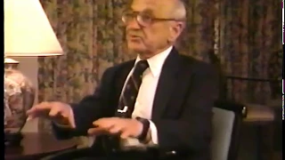 Milton Friedman Interview Drug Policy in America 1/2 Debunking the War on Drugs!