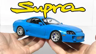 Unbelievable Toyota Supra i made from plasticine clay with your own hands