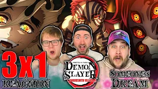 MEETING THE UPPER DEMONS!!!! DEMON SLAYER REACTION | 3x1 | "Someone's Dream"