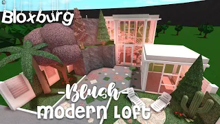 Minami Oroi Bloxburg Speedbuild and Tour Blush Modern Loft - May 23 2021