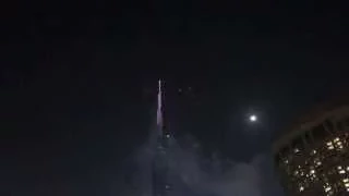 2015 New Year Fireworks Burj Khalifa, Dubai