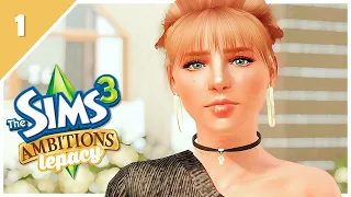 Fresh Start in a new town! | S3 - Ep.1 | The Sims 3 Lepacy - Ambitions