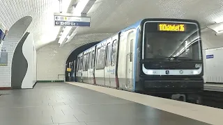 RATP Paris Metro MP14 no.04 à l'Hôtel de Ville