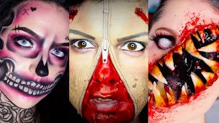 Top 10 Best Halloween SFX Makeup Ideas | Tutorial Transformation Compilation