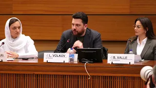 Leonid Volkov on Human Rights in Russia — United Nations Opening, 2022 Geneva Summit