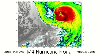 Tropical Depression Nine Major Impacts to Florida Likely | Sep 23 Tropical Update (Fiona Gaston Ten)