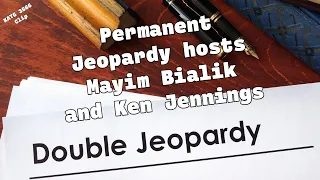 Permanent Jeopardy hosts Mayim Bialik and Ken Jennings | KATG 3566 Clip