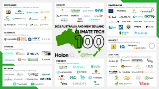 2021 Australia and New Zealand Climate Tech 100