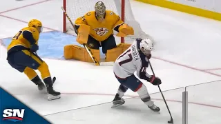 Justin Danforth Sets Up Trey Fix-Wolansky With Sweet SPIN-O-RAMA Pass