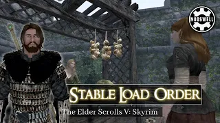 Stable Skyrim Load Order (XBOX Mods)