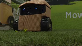Weed-killing robot displayed at IFA tech show in Berlin