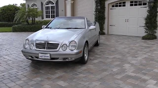 1999 Mercedes Benz CLK320 Convertible Review and Test Drive by Bill - Auto Europa Naples