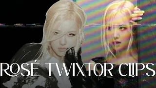 Rosé Saint Laurent Photoshoot HD Twixtor Clips