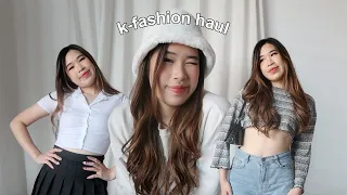 KR) $500 Trendy K-Fashion try-on haul 🛒  Common Unique, Yesstyle, Zara