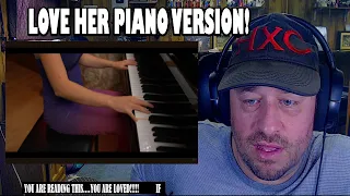 Eternal Flame - The Bangles (Piano & vocal Cover by Emily Linge) REACTION!