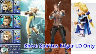 Edgar LD only, activate 2 FR before Boss does 1 - Spiritus Shiva DFFOO