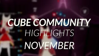 Cube Community Monthly Highlights: November 2020