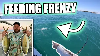 Yellow Jack Catch and Cook (Florida Keys Bridge Fishing)