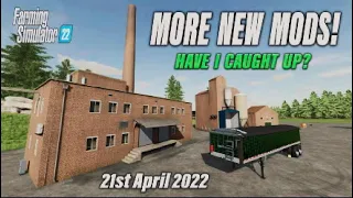 CATCHING UP? FS22 | MORE NEW MODS! | (Review) Farming Simulator 22 | PS5 | 21st April 2022.