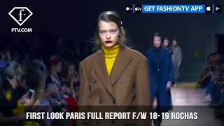 First Look Paris Full Report Fall/Winter 18-19 Rochas | FashionTV | FTV