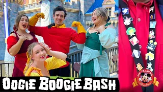 Oogie Boogie Bash Pin Trading | Meeting Villain Characters at Disneyland