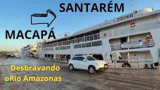 Viagem de barco de Macapá a Santarém, pelo Rio Amazonas, por Almeirim, Prainha e Monte Alegre