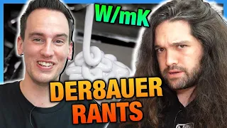Der8auer Rants About Misleading W/mK Marketing (Thermal Conductivity)
