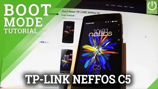 How to Enter Boot Mode in TP-LINK Neffos C5 - Quit Bootloader