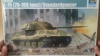 Trumpeter E75 Standardpanzer in 1/35 Kit review