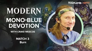 [MTG] Modern Mono-Blue Devotion | Match 3 VS Burn