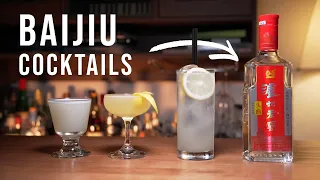 BAIJIU COCKTAILS | КОКТЕЙЛИ С БАЙЦЗЮ | Эксперимент!